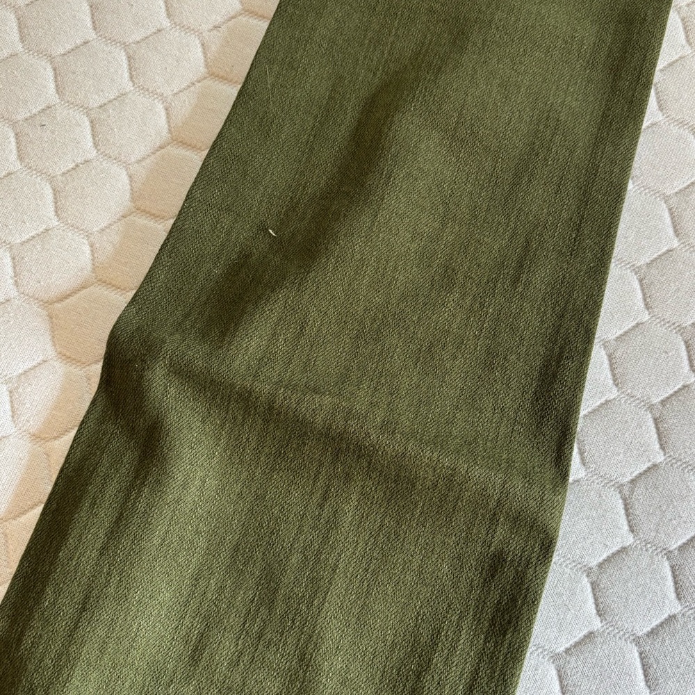 Madewell 10” High Rise Skinny Stretch Denim Jeans Green Women's size 27 - Picture 5 of 8